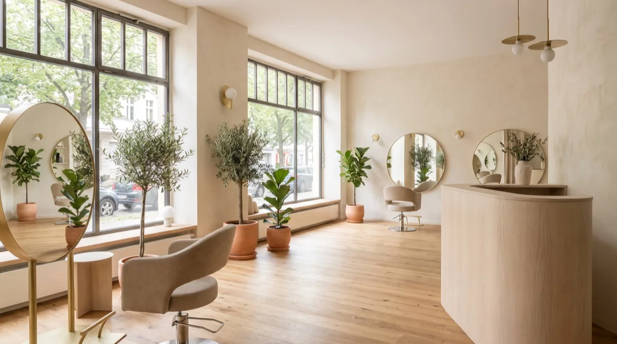 Beispiel-Webseite Studio Luma — Friseur